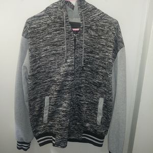 ROK Hand Crafted Varsity Zip Up Hoody